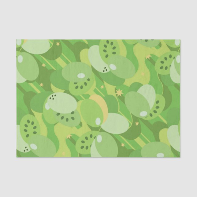 Succulent Green Tissue Paper (Front)