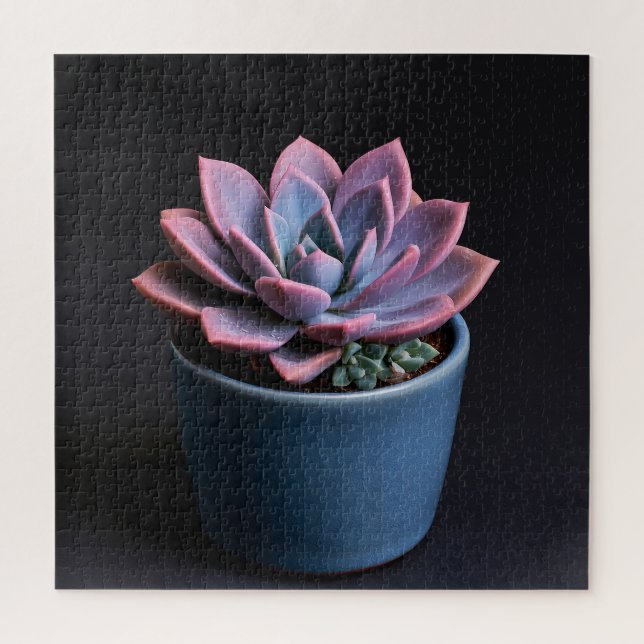 Succulent  jigsaw puzzle (Vertical)