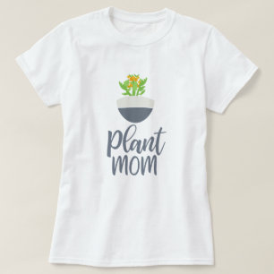 Succulent Kalanchoe Plant Mum Design T-Shirt