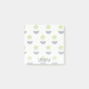Succulent Kalanchoe Plant Mum Pattern Post-it Notes
