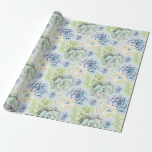 Succulent pattern Wrapping Paper