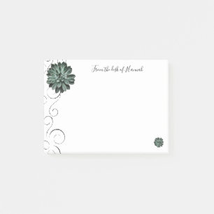 Succulent Personalised Notes