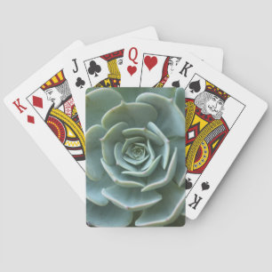 Succulent Plant Playing Cards