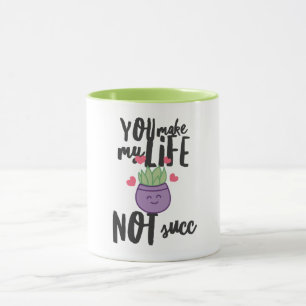 Succulent Pun Mug