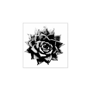 Succulent Rubber Stamp
