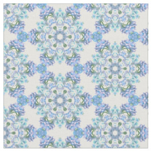 Succulent Snowflakes Fabric