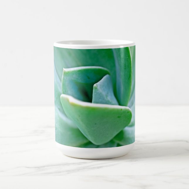 Succulent Swirl Coffee Mug (Center)
