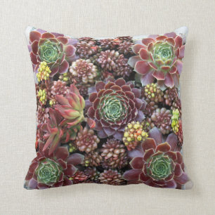 Succulent Throw Pillow
