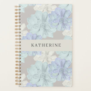 Succulents Art Pattern Planner