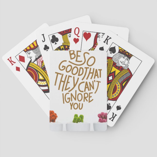 Succulents Be So Good That They Playing Cards (Back)