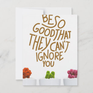 Succulents Be So Good That They Thank You Card