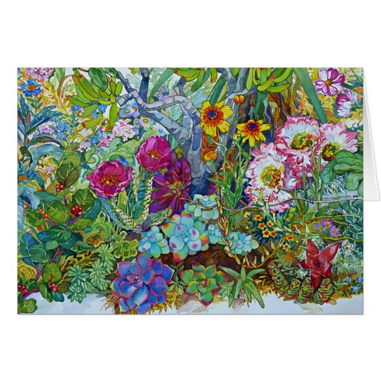"Succulents & Cacti" Card