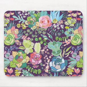 Succulents Cactus Gardening Mousepad