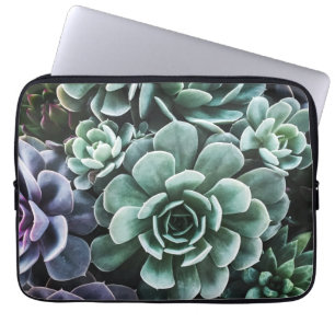Succulents Green Plants Nature Laptop Sleeve