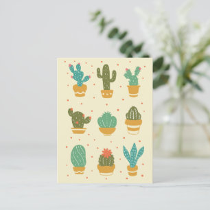 SUCCULENTS GREETING CARD