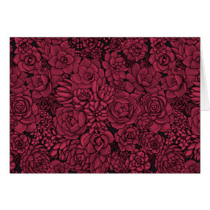 Succulents in Viva Magenta- Colour of the Year 202