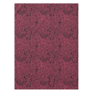 Succulents in Viva Magenta- Colour of the Year 202 Tablecloth