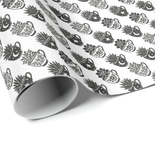 Succulents Mugs Wrapping Paper