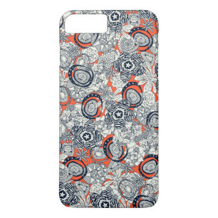succulents orange indigo iPhone 8 plus/7 plus case