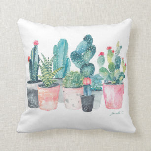 Succulents pillow