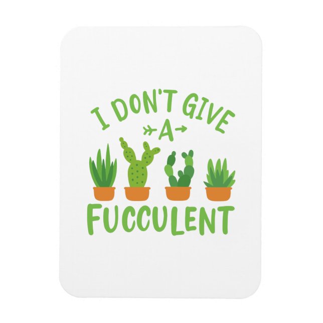 Succulents Plants Magnet (Vertical)