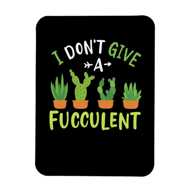 Succulents Plants Magnet (Vertical)