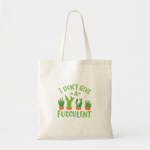 Succulents Plants Tote Bag