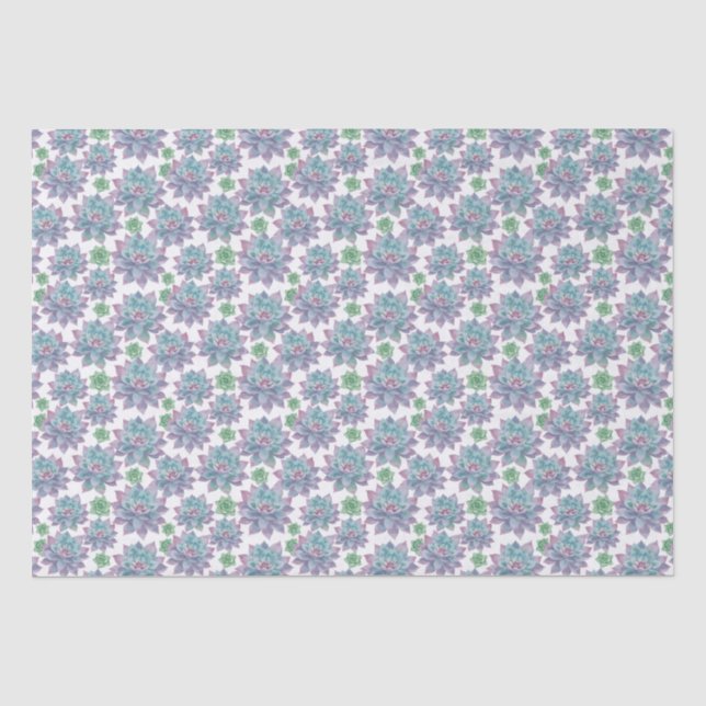 Succulents Tissue Paper (Front)