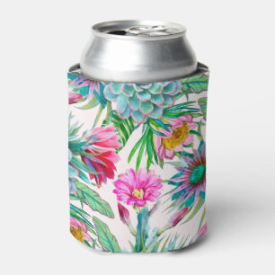 Succulents tropical garden can cooler
