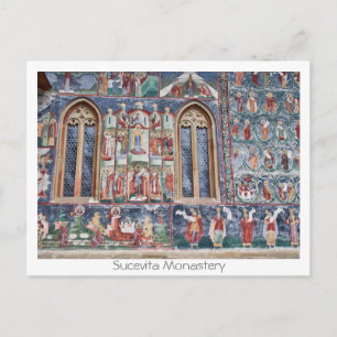 Sucevita Monastery Postcard