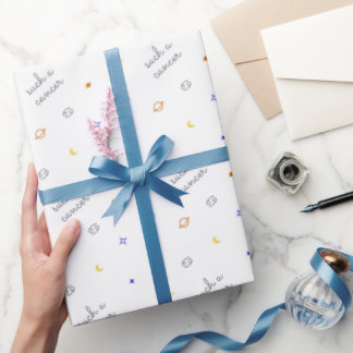 Such a Cancer (Retro colors) Wrapping Paper
