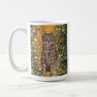 Such a fancy kitty coffee mug