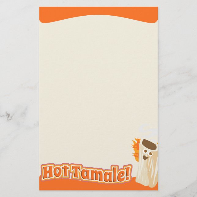 Such A Hot Tamale Stationery (Front)