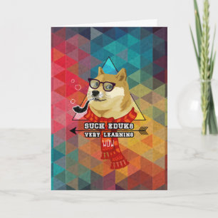 Such Doge Graduation Card