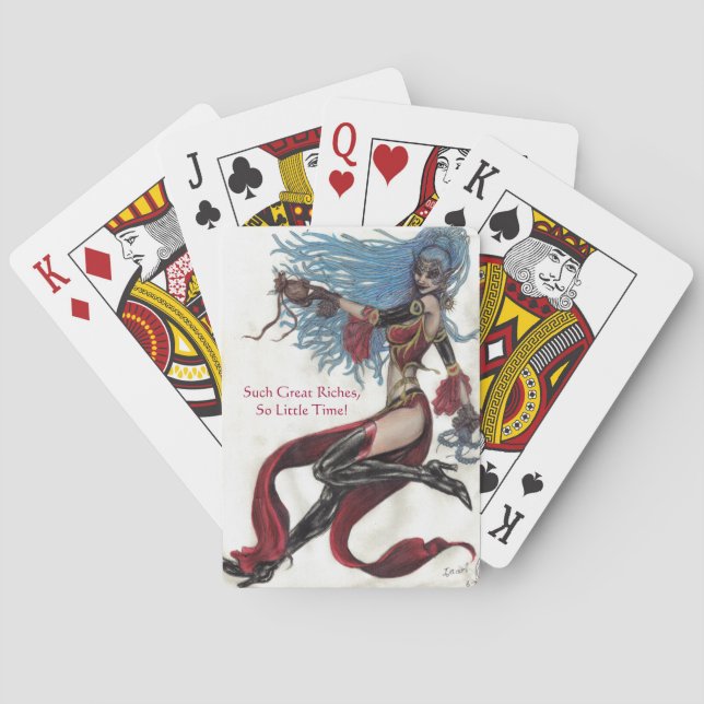 Such Great Riches - D&D-Inspired Fantasy Art Playing Cards (Back)