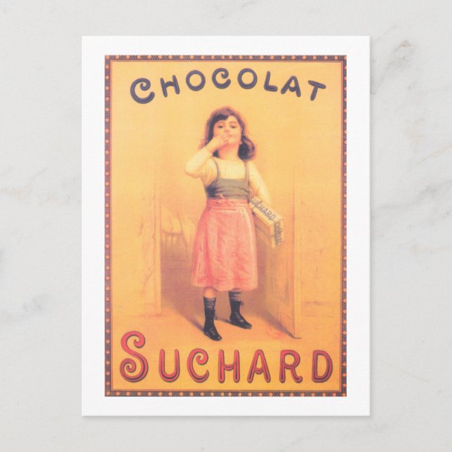 Suchard Chocolate - 1923 Postcard (Front)