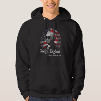 Suck It England 4th Of July George Washington 1776 Hoodie