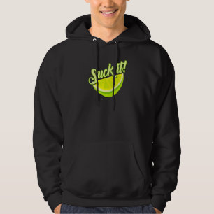 Suck It Mexican   Green Lime Slice Lemon Love Hoodie