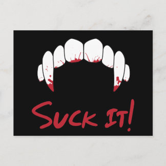 Suck It! Postcard