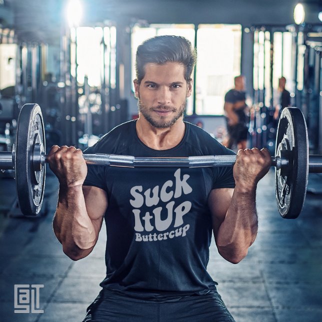 Suck It Up Buttercup Motivational Sports T-Shirt (Creator Uploaded)