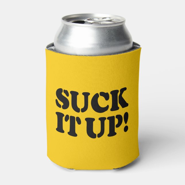 SUCK IT UP! CAN COOLER (Can Front)