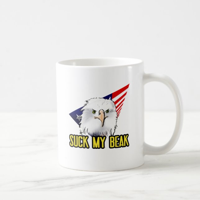 Suck My Beak Coffee Mug (Right)