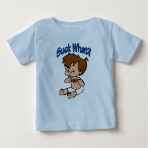 Suck What? Crawfish Baby Baby T-Shirt