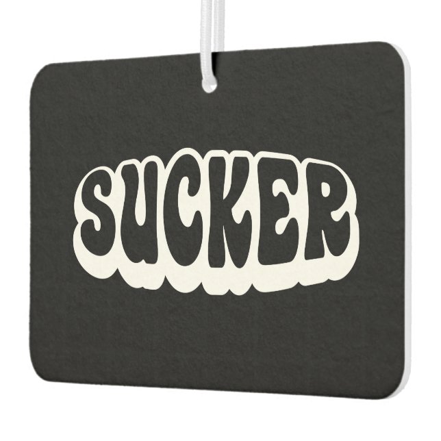 SUCKER CAR AIR FRESHENER (Left)