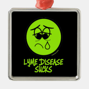 SUCKS...Lyme Metal Tree Decoration