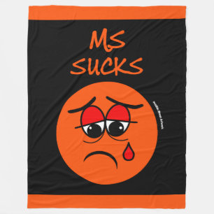 SUCKS...MS FLEECE BLANKET