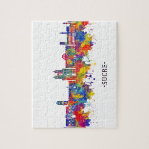 Sucre Bolivia Skyline Jigsaw Puzzle