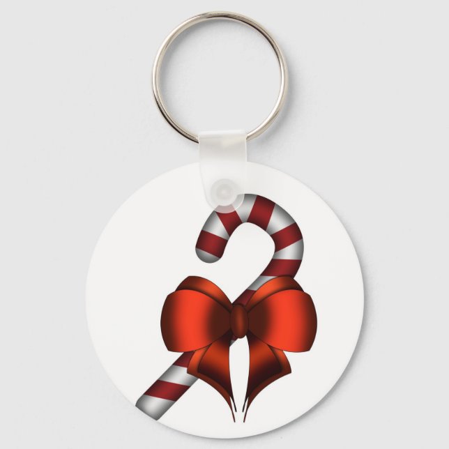 sucre d'orge + noeud key ring (Front)