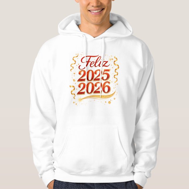 Sudadera con Capucha Básica con Diseño 2025–2026 | Hoodie (Front)