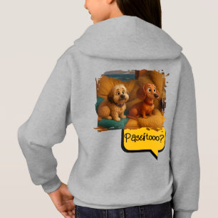 Sudadera with Hoocha Bitch Sisters Adventurers